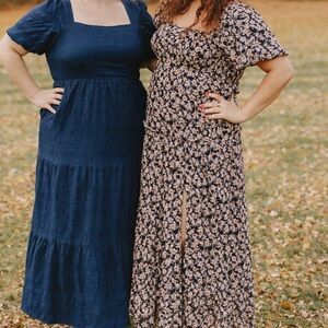 Altar’d State Floral Puff Sleeve Dress